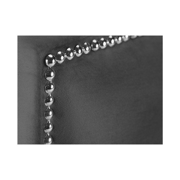 Testiera grigio argento Mazzini Sofas Cloves, 140 x 120 cm - Cosmopolitan Design-image-3