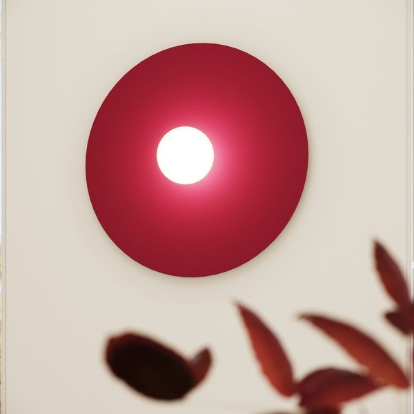 Lampada da parete grigio tortora in metallo ø 50 cm AKE – Thoro-image-2