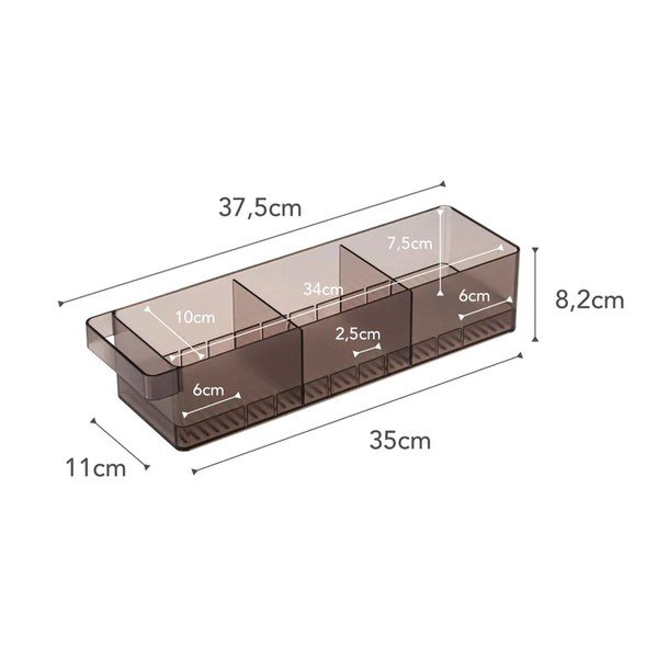 Organizzatore per frigorifero Tower - YAMAZAKI-image-3