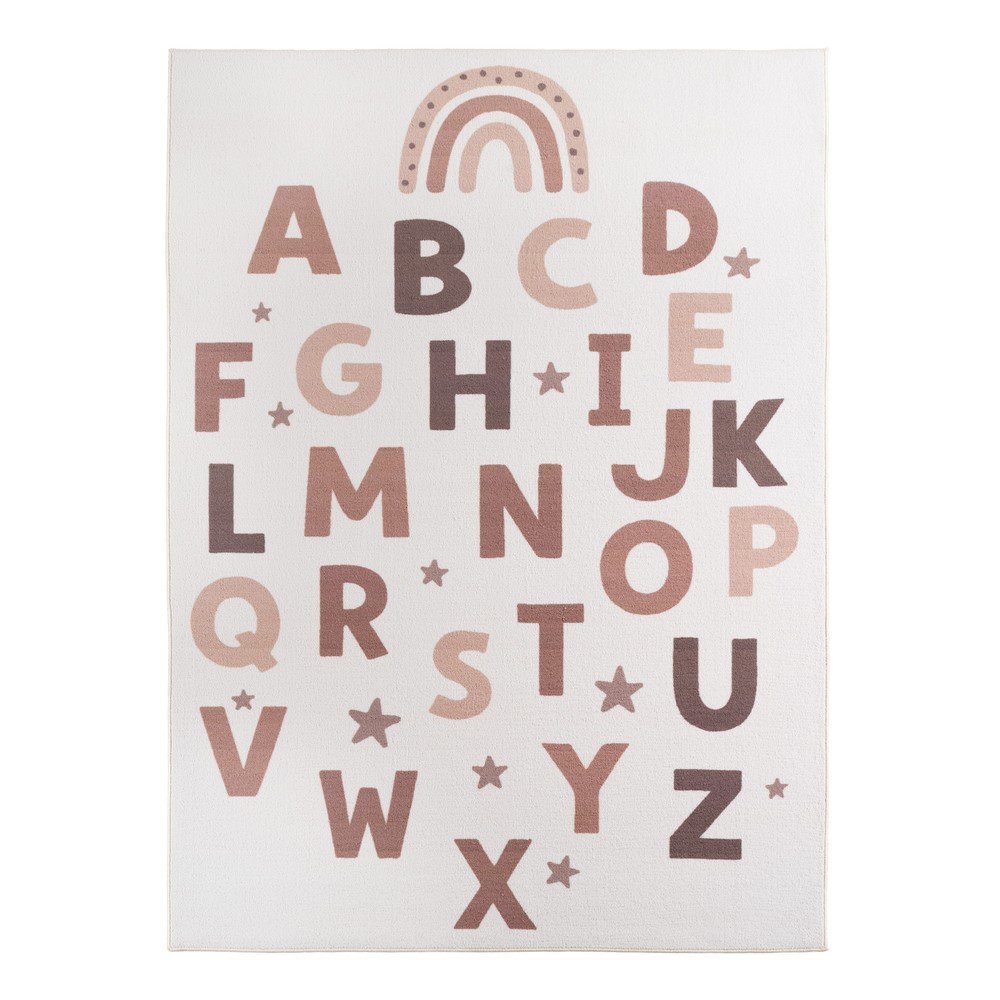 Tappeto per bambini color crema lavabile 140x200 cm Coco 1133 – Ayyildiz Carpets | Tappeti per bambini