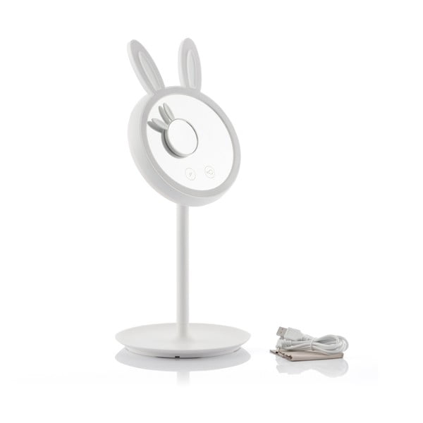 Set di tavolo e specchio zoom con luce LED Bunny - InnovaGoods