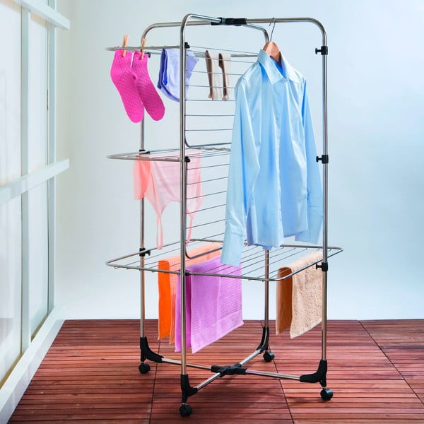 Lavanderia a tre livelli Lavanderia con asciugatrice - Wenko-image-1