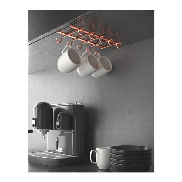 Portabicchieri da appendere in colore rame - Metaltex-image-1