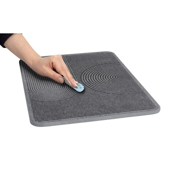 Tappetino scolapiatti grigio in diatomite 40x30 cm Damon – Wenko-image-4