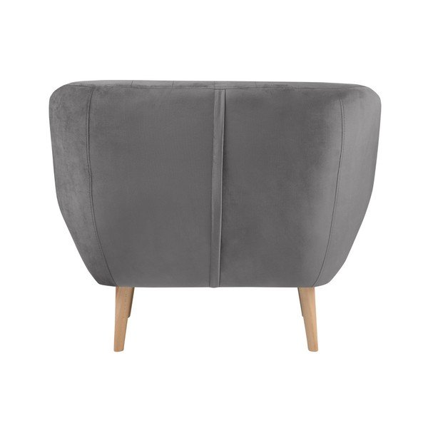Poltrona Benito grigio - Mazzini Sofas-image-3