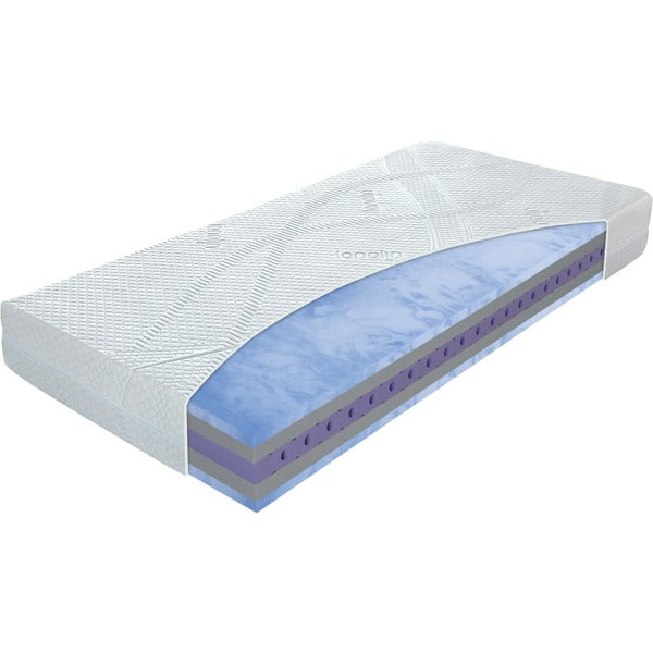 Materasso in schiuma durezza media 140x200 cm Blue magic - Materasso-image-2