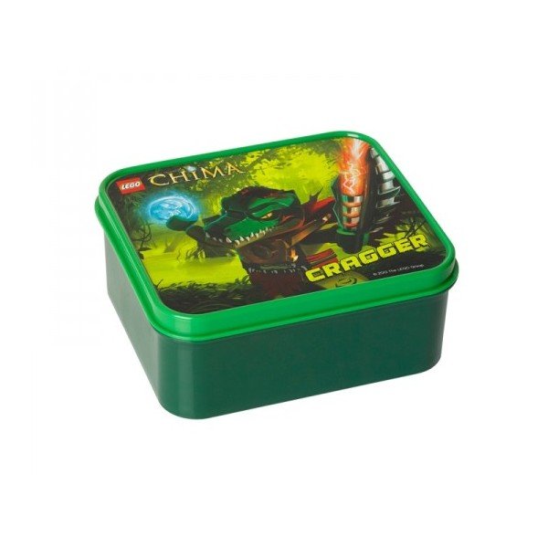 Láhev na pití a box na svačinu Legend of Chima, zelené-image-1