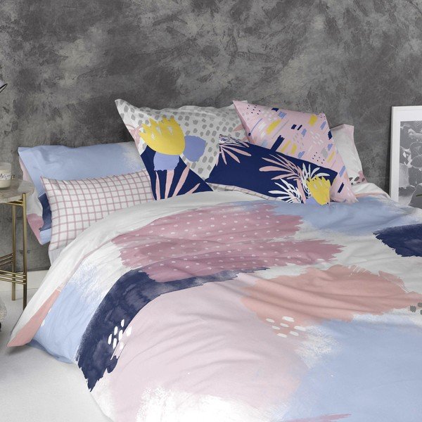Set di 2 federe in cotone Tempera - Blanc-image-1
