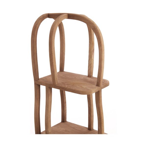 Scaffale di colore naturale in mango massiccio 53x175x40 cm Lowe – Light & Living-image-4