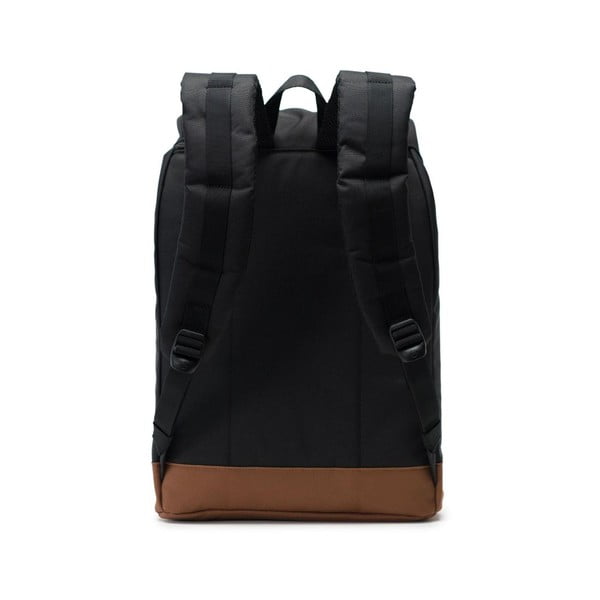 Zaino nero con dettagli marroni , 19,5 l Retreat - Herschel-image-3