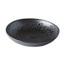 Ciotola da portata in ceramica nera e grigia Pearl, ø 28 cm Black Pearl - MIJ