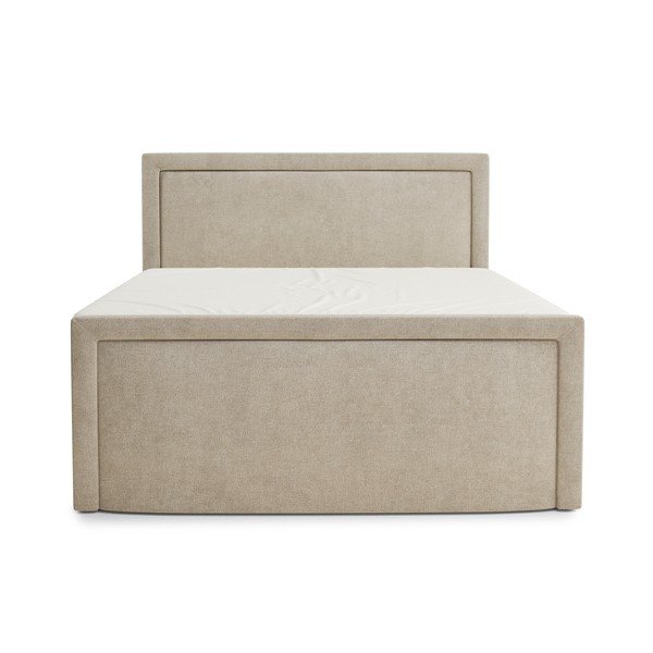 Letto boxspring beige con contenitore 180x200 cm Fresco – Maison de Rêve-image-2