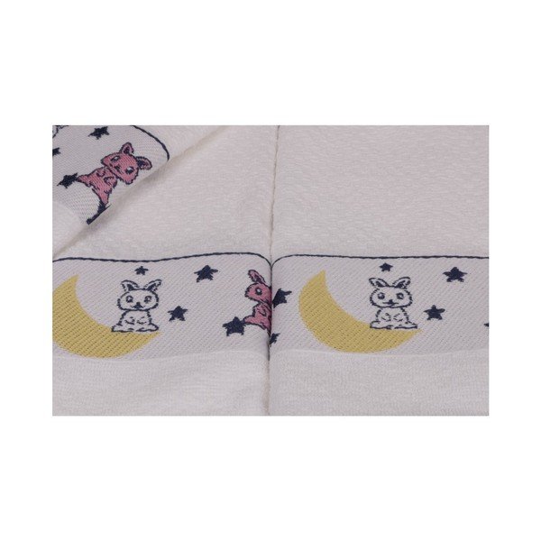 Set di sei asciugamani per bambini con motivo Bunny Bunny - Foutastic-image-3