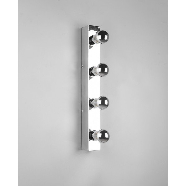 Lampada da parete in argento lucido Theatro - Trio-image-3