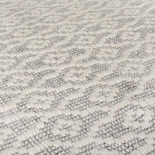Tappeto in lana grigio/beige 120x170 cm Dream - Flair Rugs-image-3