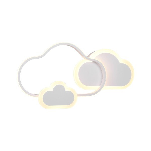Lampada per bambini bianca 52x25 cm Cloudy - Reality