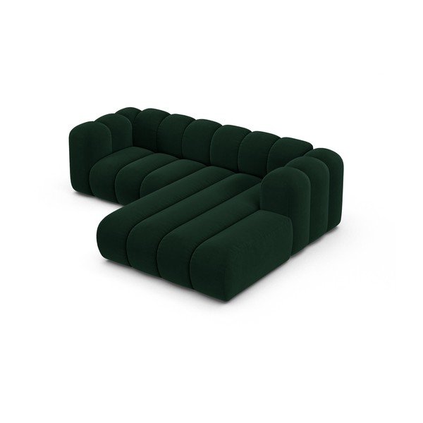 Divano angolare verde scuro ad angolo destro Lupine - Micadoni Home-image-2