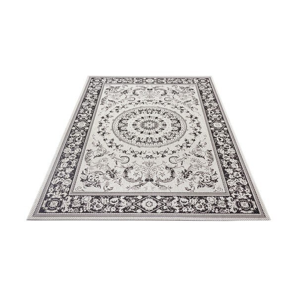 Tappeto da esterno nero e beige Praga, 160 x 230 cm - Ragami-image-2