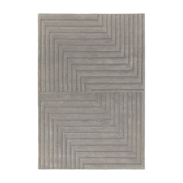 Tappeto in lana grigio 160x230 cm Form - Asiatic Carpets