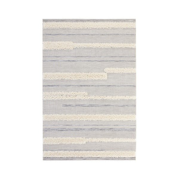 Tappeto grigio Handira Stripes, 77 x 150 cm - Mint Rugs