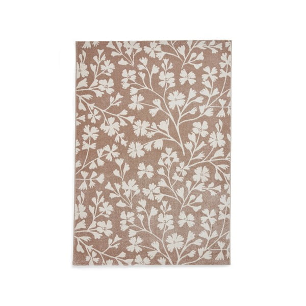 Tappeto in marrone chiaro 80x150 cm Grace Floral – Catherine Lansfield