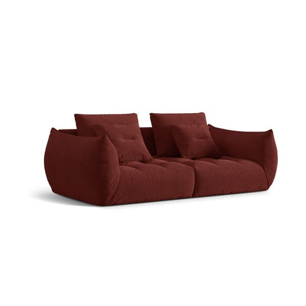 Divano rosso 232 cm Bloom - Micadoni Home-image-2
