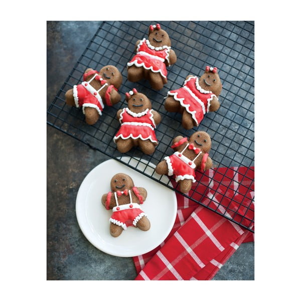 Stampo per 6 mini bundt cake in argento Girls And Boys, 1,1 l Girls and Boys - Nordic Ware-image-1