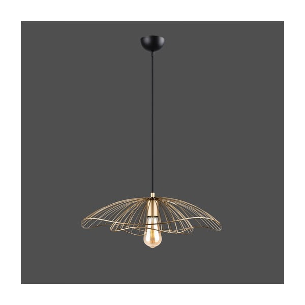 Lampada a sospensione di colore oro, altezza 111 cm Root - Squid Lighting-image-1