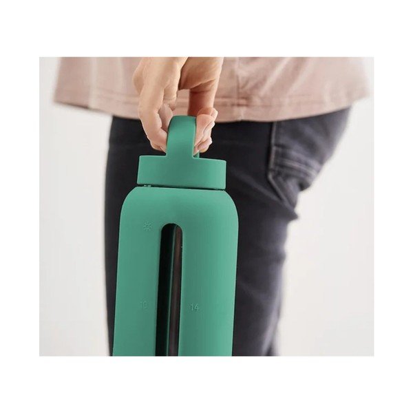 Bottiglia bottiglia da viaggio verde 720 ml Frosted Green – Muuki-image-3