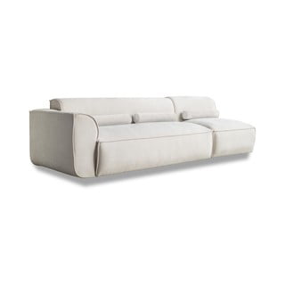 Chaise lounge componibile bianca (con penisola a sinistra) Flex Felix – Miuform