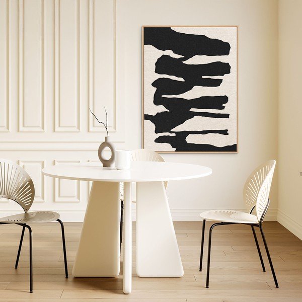 Dipinto in 3D con cornice inclusa/fonoassorbente 90x120 cm Frequency 2 – Malerifabrikken-image-1