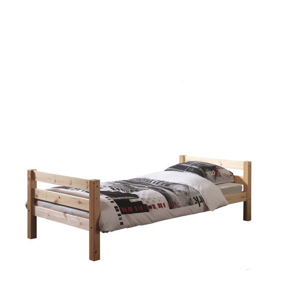 Letto naturale per bambini , 90 x 200 cm Pino - Vipack