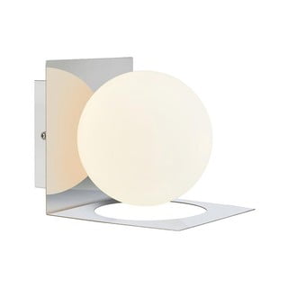 Lampada da parete in argento Zenit - Markslöjd