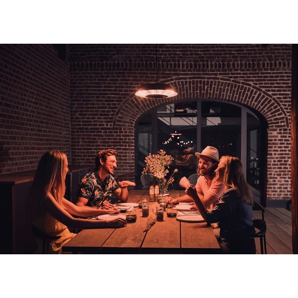 Riscaldatore elettrico nero da appendere Marbella - ENDERS-image-4