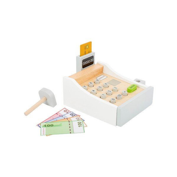 Set di cassa in legno per bambini Cassa - Legler-image-1