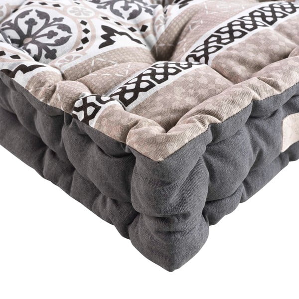 Borsa seduta grigia Malaika - douceur d'intérieur-image-3