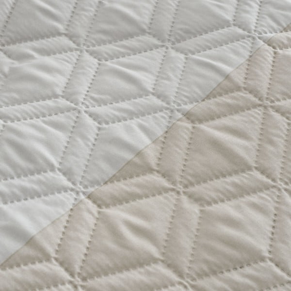 Biancheria da letto singola beige 135x200 cm Ombre Geo - Catherine Lansfield-image-4