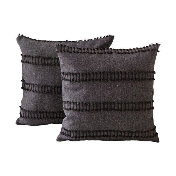 Federe decorative in set 2 pz 43x43 cm Tuffet – Mioli Decor