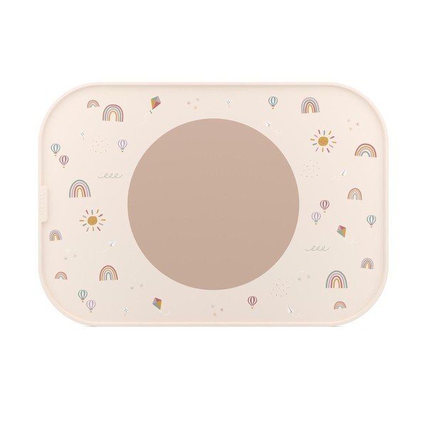 Tovaglietta per bambini in plastica/in silicone 28x40 cm Sunshine & Rainbow – Mepal