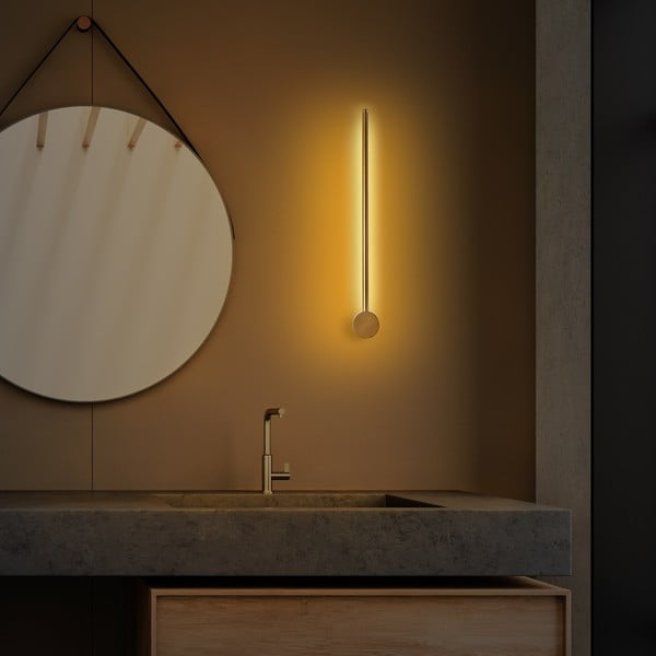 Lampada da parete LED dorata Sword – Opviq lights-image-3