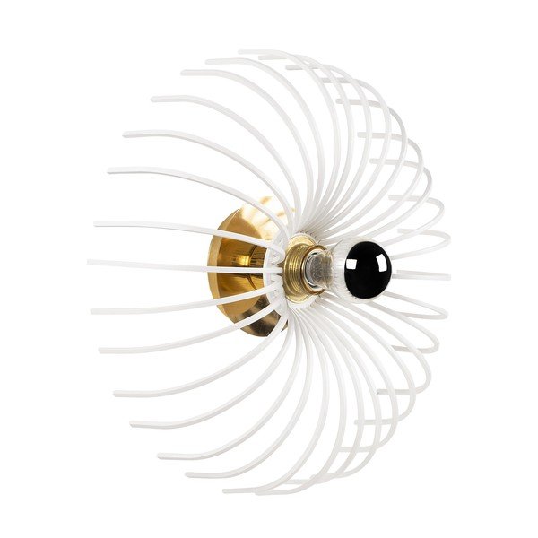 Lampada da parete bianca Aspendos, ø 36 cm - Opviq lights