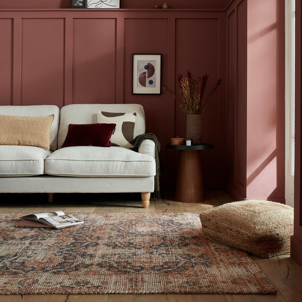 Tappeto di colore naturale in misto iuta tessuto a mano 80x150 cm Miley – Flair Rugs-image-1