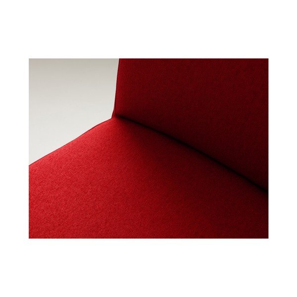 Sgabello da bar rosso con gambe naturali Custom Form Wilton - CustomForm-image-4