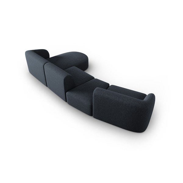 Divano angolare blu scuro, angolo destro Shane - Micadoni Home-image-3