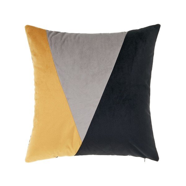Cuscino decorativo in velluto 45x45 cm Patch - Casa Selección