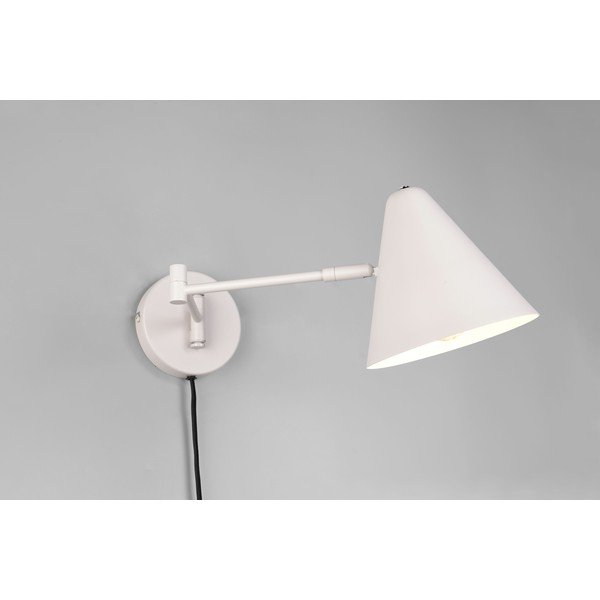 Lampada da parete avorio con alimentazione a corrente con struttura flessibile ø 15 cm Cosima – Trio-image-2
