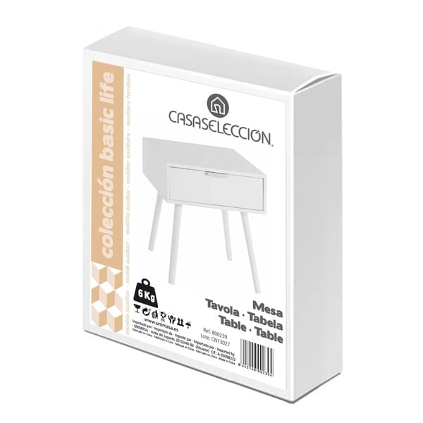 Comodino bianco - Casa Selección-image-4