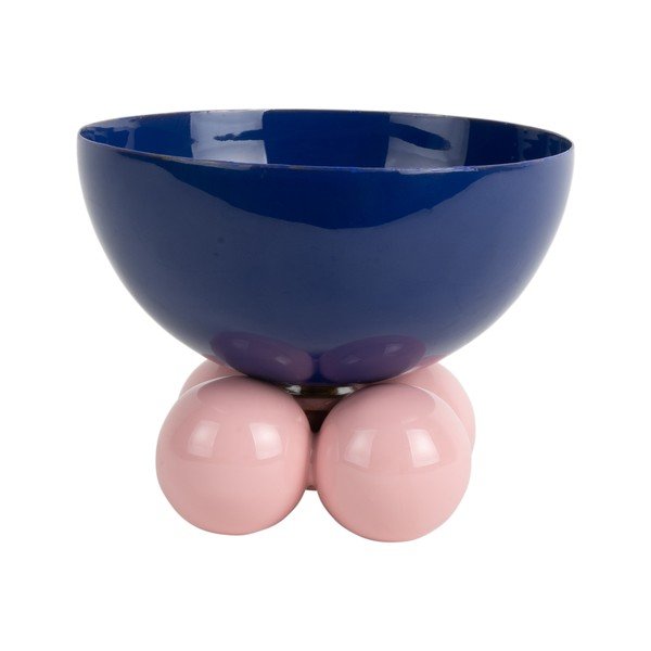 Ciotolina blu scuro in ferro Double Funky – PT LIVING