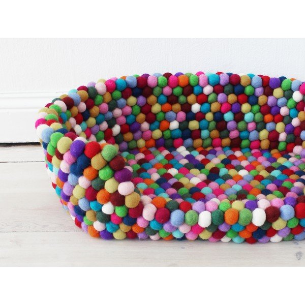 Cestino per animali domestici Ball Multi, 60 x 40 cm - Wooldot-image-1