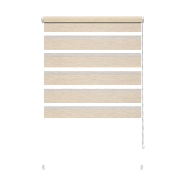 Tenda a pacchetto giorno/notte color crema 42,5x150 cm Zebra Silvalin – Gardinia